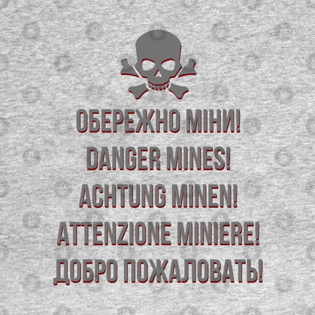 Danger mines! Обережно міни! by tashashimaa